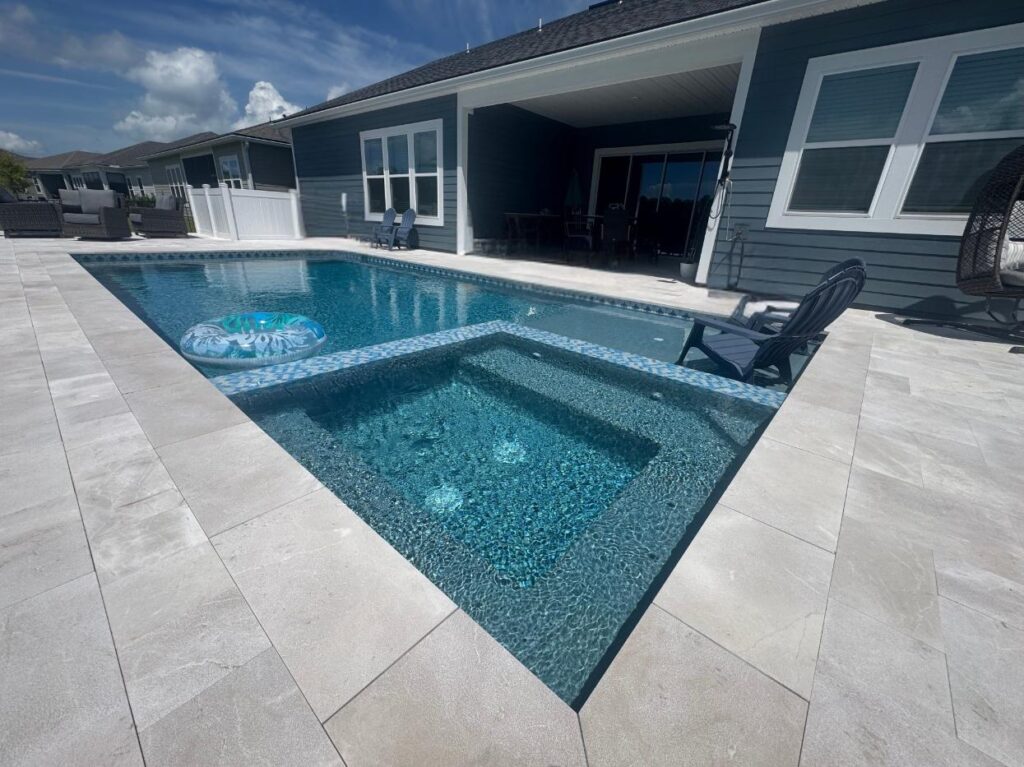 Modern Rectangular Pool in St. Augustine, FL